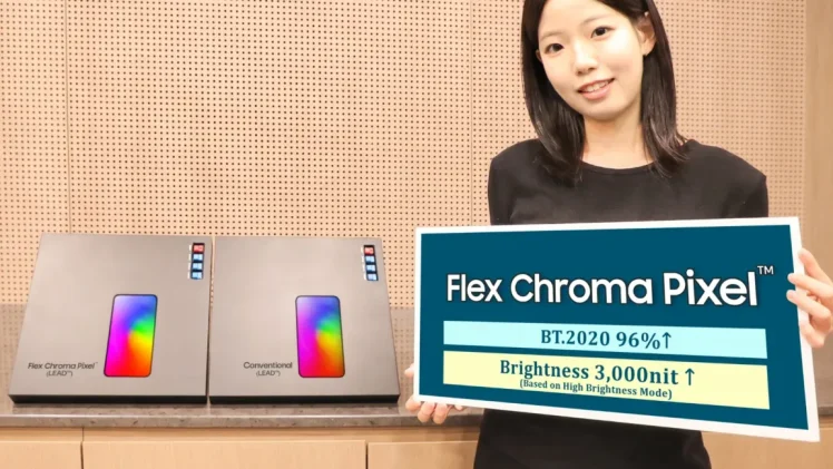 Display Flex Chroma, la tecnología en paneles de Samsung